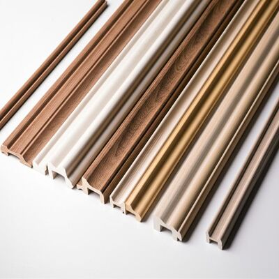 Residential Decorative Wooden Mouldings Precision Custom Profiles Perfect for Residential Interior Decoration and Design