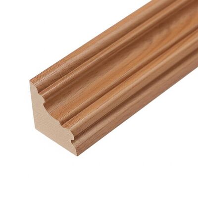 Baseboard Ornamental Wood Moulding Decorative Wooden Mouldings Ideal for Interior Trim Enhancing Architectural Details and Home Decor