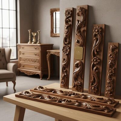 Corrosion Resistance Decorative Wooden Mouldings Suitable Residential Perfect for Furniture And So On Enhancing Home Decor