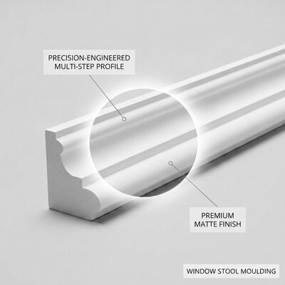 Eco-friendly Wainscot Wood Moulding FSC Certified Pine Panelling Trim for Classic Interior Wall Design