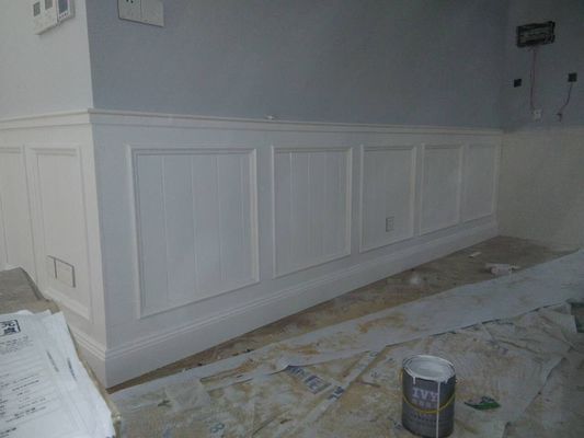 Pannelli di parete di legno riciclabili della disposizione per i centri commerciali dei ristoranti