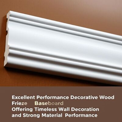 Excellent Performance Decorative Wood Frieze Baseboard Offering Timeless Wall Decoration and Strong Material Performance