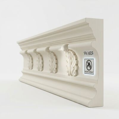 Custom Door Casing Moulding Primed Finger Jointed Pine Wood Trim for Interior Door Frame Installation