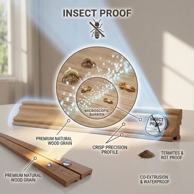 Custom Wood Moulding OEM Knife Profile Trim Manufactured for Private Label Retail Programs
