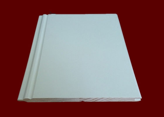 ปลอกประตูไม้กระดานข้างก้นขึ้นรูปสีขาวสำหรับที่อยู่อาศัย